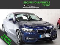 Used BMW 220 Sport Line 184 HP (135 kW) 2016 Blue Coupe