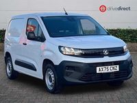 New Vauxhall Combo S 100 HP (73 kW) 2025 White MPV