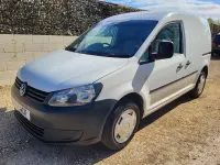 Used VW Caddy 102 HP (75 kW) 2011 White MPV
