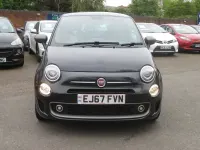 Used Fiat 500 S 69 HP (50 kW) 2017 Black Hatchback
