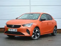 Used Vauxhall Corsa-e 100 kW (136 HP) 2020 Orange Hatchback