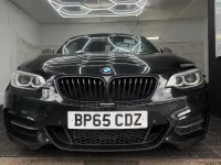 Used BMW M235 Performance 430 HP (316 kW) 2015 Black Cabriolet