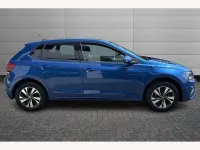 Used VW Polo Match 95 HP (69 kW) 2021 Blue Hatchback