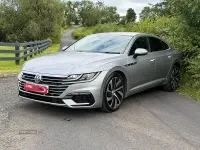 Used VW Arteon R-line 150 HP (110 kW) 2018 Silver Hatchback