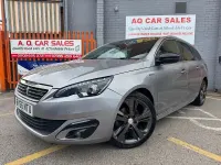 Used Peugeot 308 GT-line 2016 Grey Estate