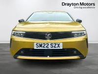 Used Vauxhall Astra Design Edition 130 HP (95 kW) 2022 Yellow Hatchback