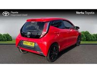 Used Toyota Aygo x-style 69 HP (50 kW) 2017 Red Hatchback