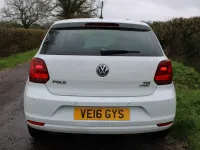 Second-hand VW Polo Match 75 CP (55 kW) 2016 Alb Hatchback