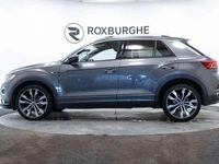 Usado VW T-Roc R-line 150 HP (110 kW) 2021 Cinzento SUV
