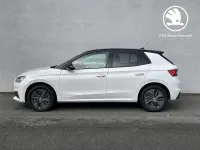 Used Skoda Fabia Design Edition 113 HP (83 kW) 2026 Moon white metallic black magic pearl effect Hatchback