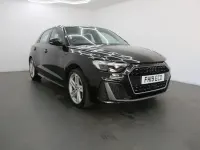 Used Audi A1 Sportback S-Line 116 HP (85 kW) 2019 Black Hatchback