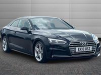 Używany Audi A5 S-Line 190 KM (139 kW) 2018 Czarny Coupe