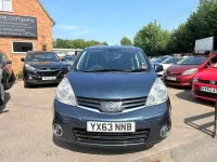 Used Nissan Note N-TEC 2013 Blue Hatchback