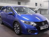Used Honda Civic SR 120 HP (88 kW) 2016 Blue Estate