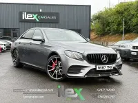Used Mercedes E220 AMG Line Premium 194 HP (142 kW) 2018 Grey Sedan
