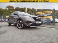 Used Vauxhall Grandland X Sport 130 HP (95 kW) 2019 Grey SUV