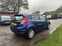 Used Ford Fiesta Style 75 HP (55 kW) 2015 Blue Hatchback