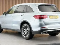 Used Mercedes GLC220 AMG line 170 HP (125 kW) 2018 Silver SUV