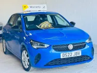 Used Vauxhall Corsa Edition 75 HP (55 kW) 2022 Blue Hatchback