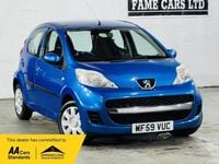 Used Peugeot 107 68 HP (50 kW) 2009 Blue Hatchback