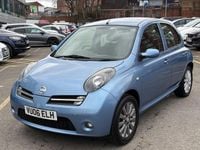 Used Nissan Micra 79 HP (58 kW) 2006 Blue Hatchback