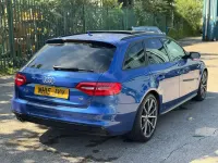 Used Audi A4 Black Edition 2015 Blue Estate