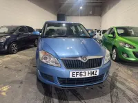 Used Skoda Fabia SE 2014 Blue Hatchback