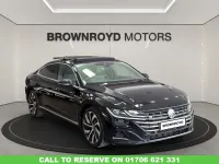Used VW Arteon R-line 190 HP (139 kW) 2022 Black Hatchback