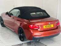 Used BMW 218 M Sport 2018 Orange Cabriolet
