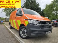 Used VW T6.1 Startline 150 HP (110 kW) 2021 Orange Van