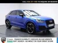 Used Audi Q2 Black Edition 116 HP (85 kW) 2020 Blue SUV