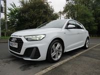 Used Audi A1 Sportback S-Line 116 HP (85 kW) 2019 White Hatchback