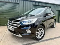 Used Ford Kuga Titanium 120 HP (88 kW) 2017 Black SUV