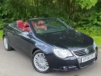 Used VW Eos Sportline 140 HP (102 kW) 2008 Black Cabriolet
