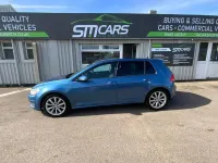 Used VW Golf VII GT 150 HP (110 kW) 2013 Blue Hatchback