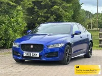 Used Jaguar XE Ingenium 200 HP (147 kW) 2019 Blue Sedan