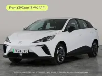 Begagnad MG MG4 EV SE 319 kW (435 HK) 2024 Vit Halvkombi