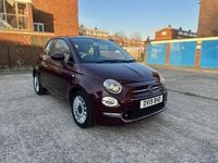 Used Fiat 500 Lounge 69 HP (50 kW) 2019 Red Hatchback