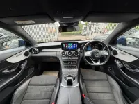 Used Mercedes C300 AMG Line Premium 258 HP (189 kW) 2019 Blue Coupe