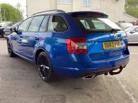 Used Skoda Octavia vRS 2013 Blue Estate