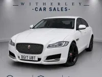 Used Jaguar XF Portfolio 240 HP (176 kW) 2017 White Sedan