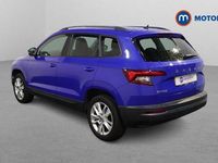 Used Skoda Karoq SE Technology 116 HP (85 kW) 2020 Blue SUV