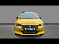 Used Peugeot e-208 GTi 100 kW (136 HP) 2020 Yellow Hatchback