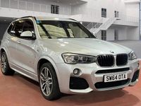Used BMW X3 M Sport 190 HP (139 kW) 2015 Silver SUV