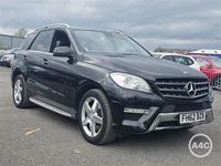 Used Mercedes ML250 204 HP (150 kW) 2012 Black SUV