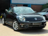 Used VW Beetle Design 105 HP (77 kW) 2017 Black Hatchback