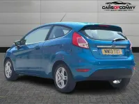Used Ford Fiesta Zetec 125 HP (91 kW) 2013 Blue Hatchback