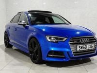 Used Audi S3 Design 300 HP (220 kW) 2019 Blue Sedan
