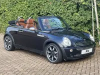 Used Mini Cooper Cabriolet 2008 Astroblack metallic Cabriolet