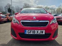 Used Peugeot 108 Active 2018 Red Hatchback